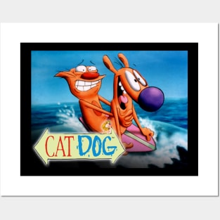 Cat Dog Surfmania Posters and Art